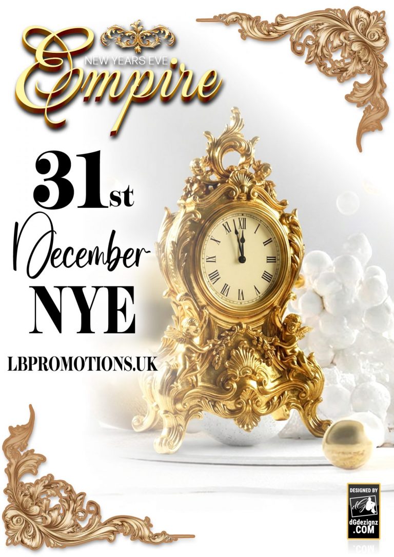 NYE 2025 VARIATIONS - GOLD CLOCK COCO