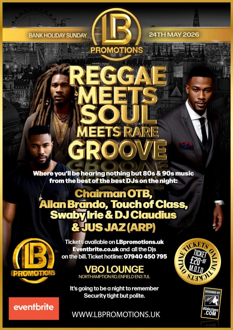 REGGAE MEETS SOUL MEETS RAREGROOVE BACK